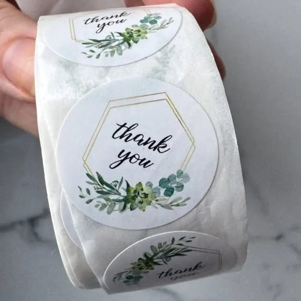 2,000+ Thank You Stickers Package Labels Shipping Supplies